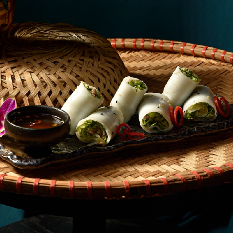 “Pho” rolled with beef​